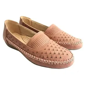 Atulit Casual Stylish Fancy Shoes(Peach)