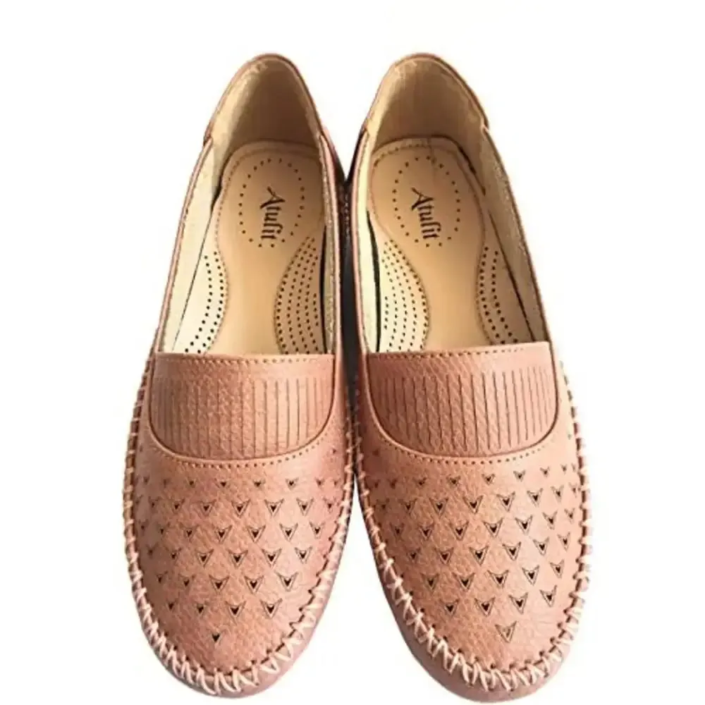 Atulit Casual Stylish Fancy Shoes(Peach)