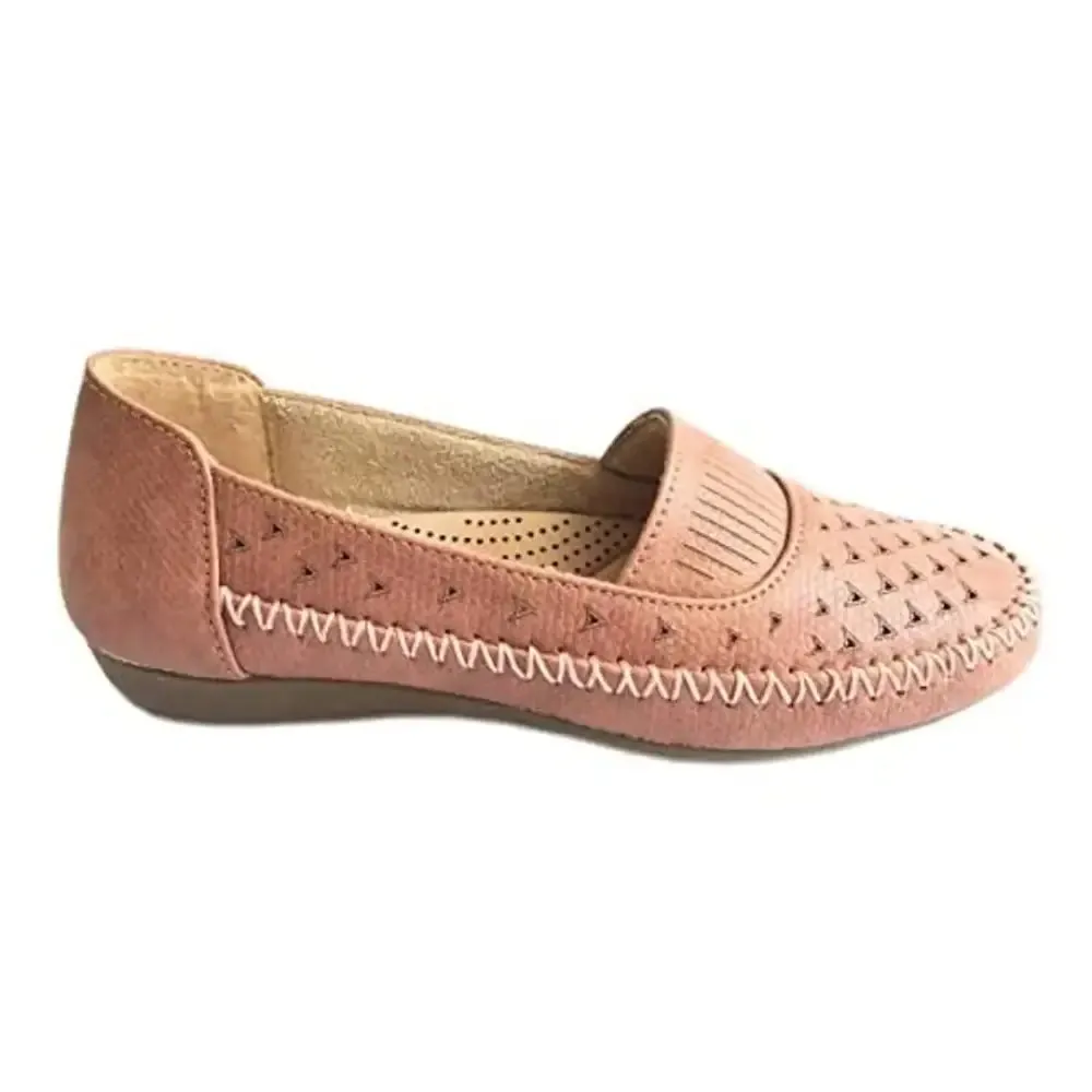 Atulit Casual Stylish Fancy Shoes(Peach)