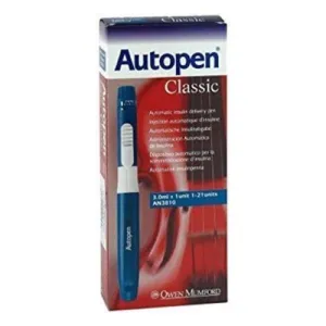 Autopen Classic Reusable Injection Pen 1-21 Units - 3ml x 1