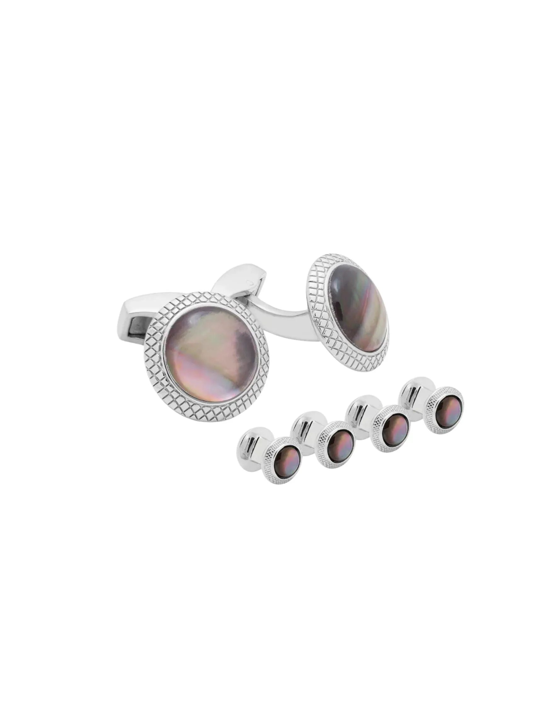 Black Mother of Pearl Stud set
