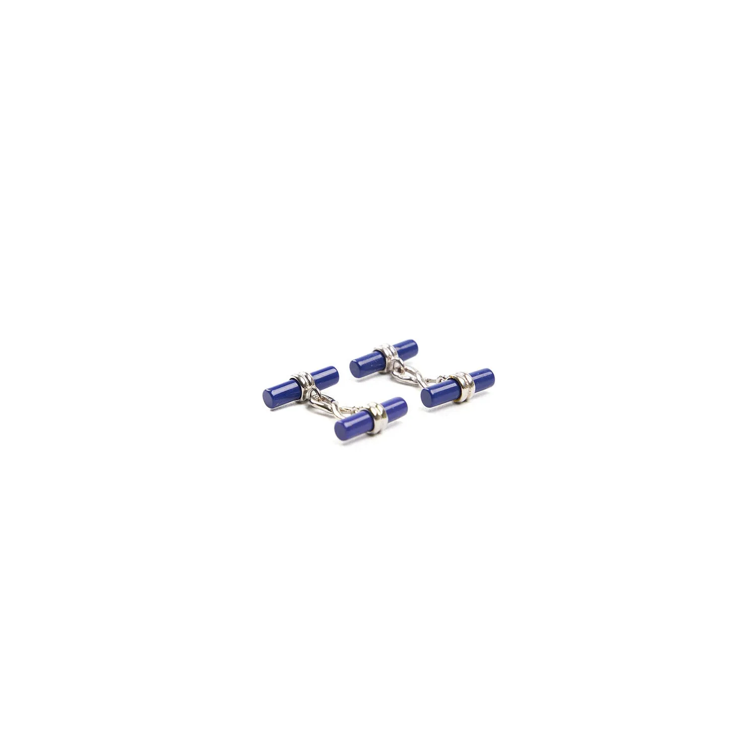 BLUETTE DOUBLE BAR CUFFLINKS