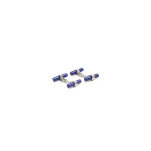 BLUETTE DOUBLE BAR CUFFLINKS