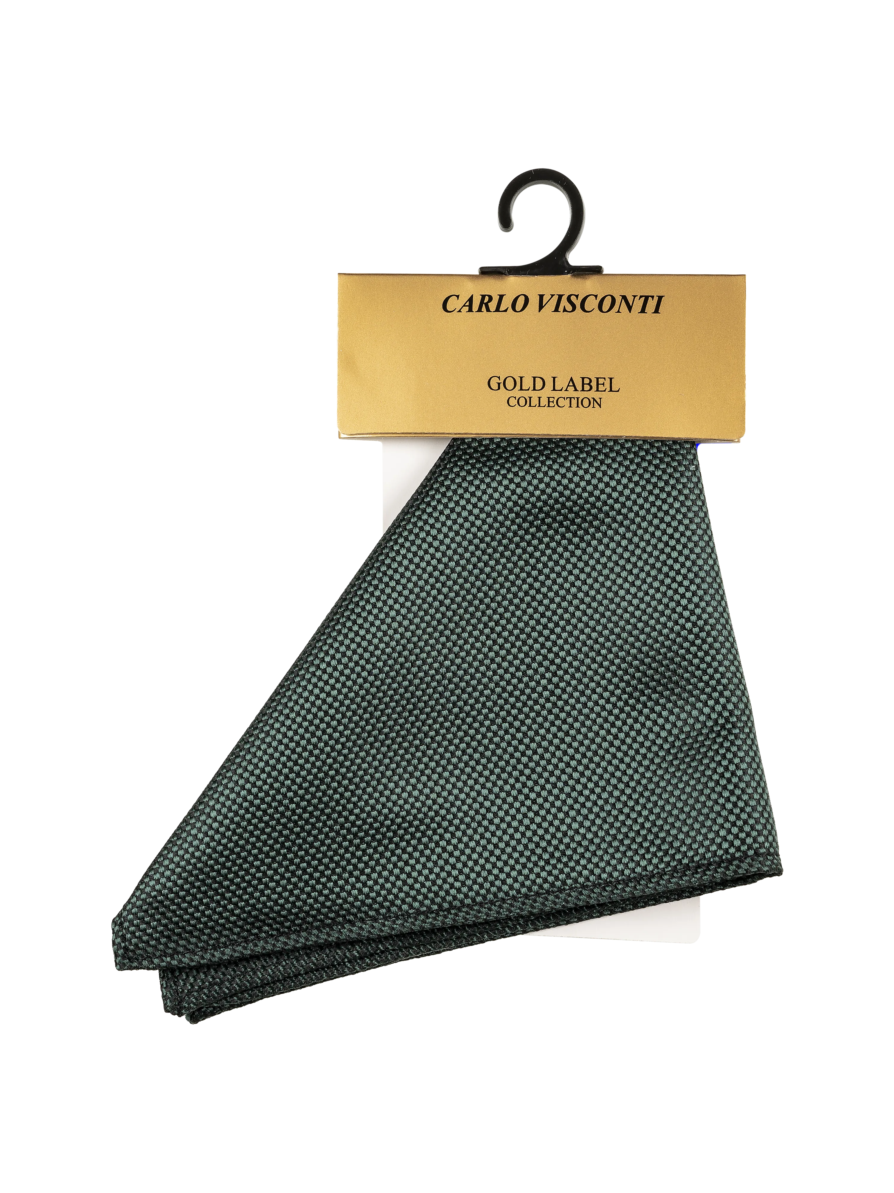 Bottle Green Self Pattern Tie, Bow Tie, Handkerchief