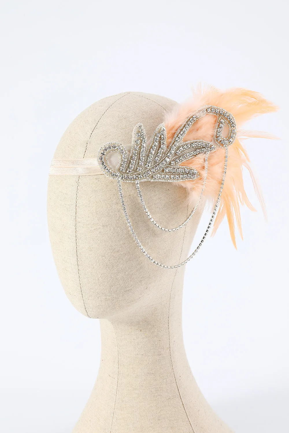 Champagne 1920s Accessories Five Pieces Sets