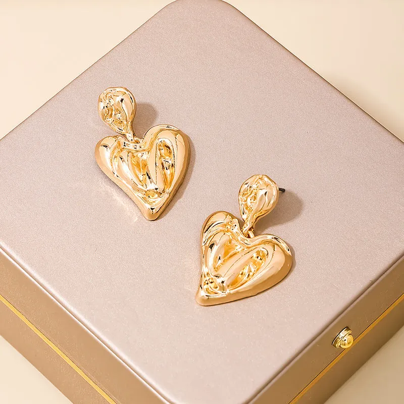Chic Asymmetrical Earrings - Vienna Verve Collection