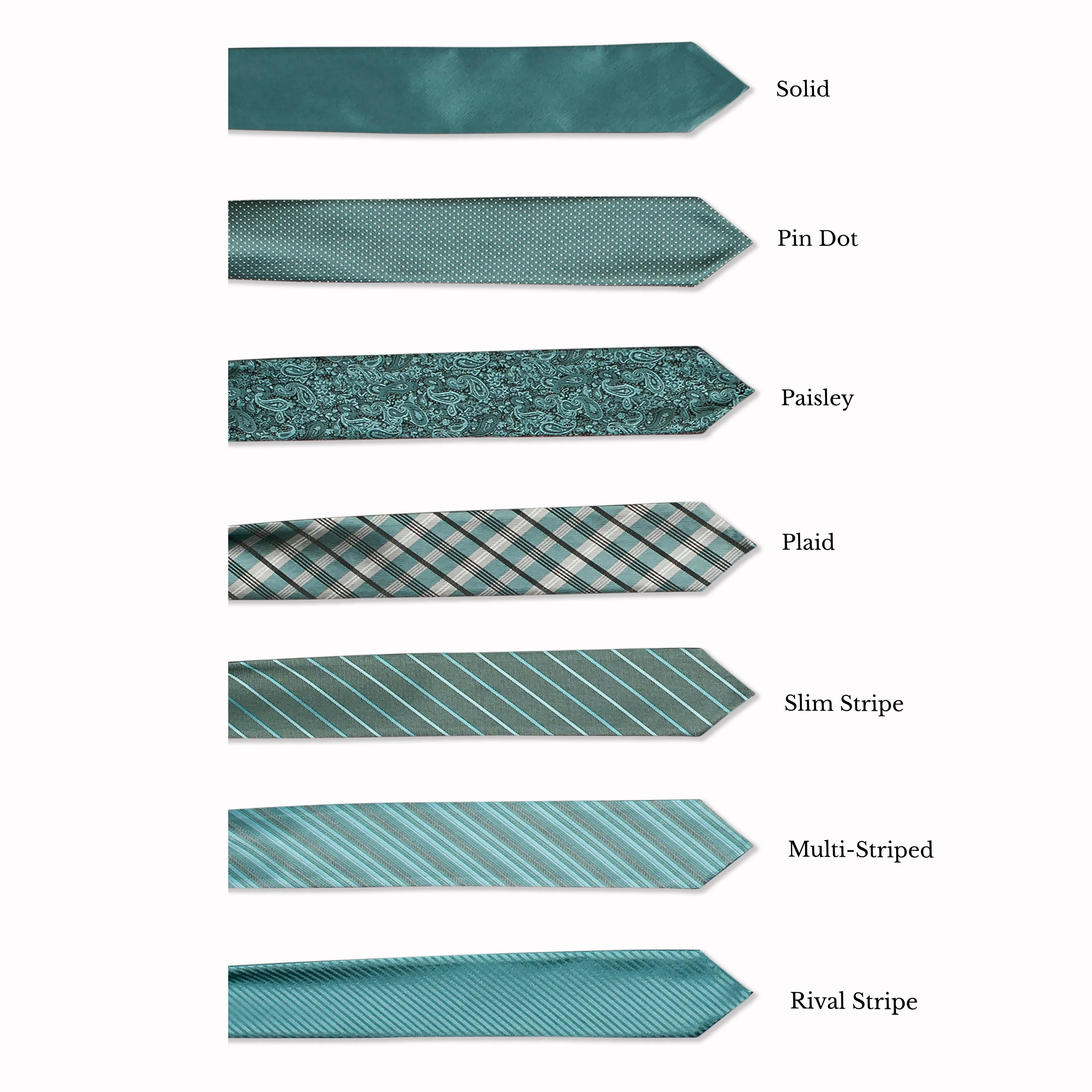 Classic Long Tie - Spruce
