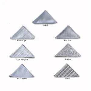 Classic Pocket Square - Rain