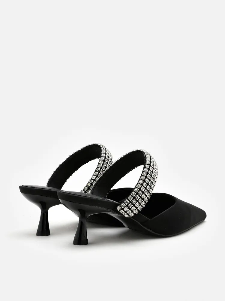 Diana Embellished Strapped Heel