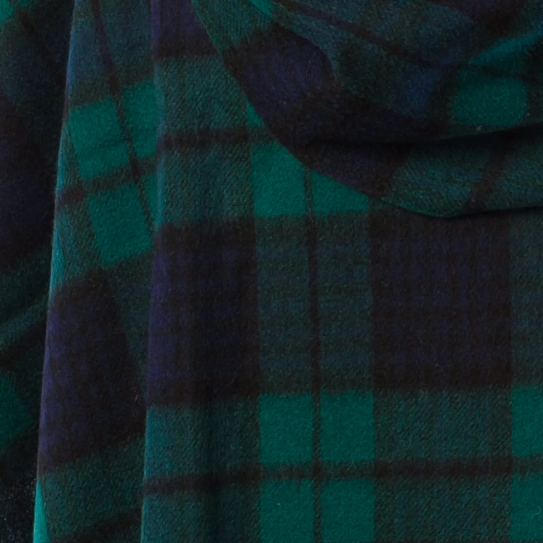 Edinburgh Lambswool Stole  Black Watch