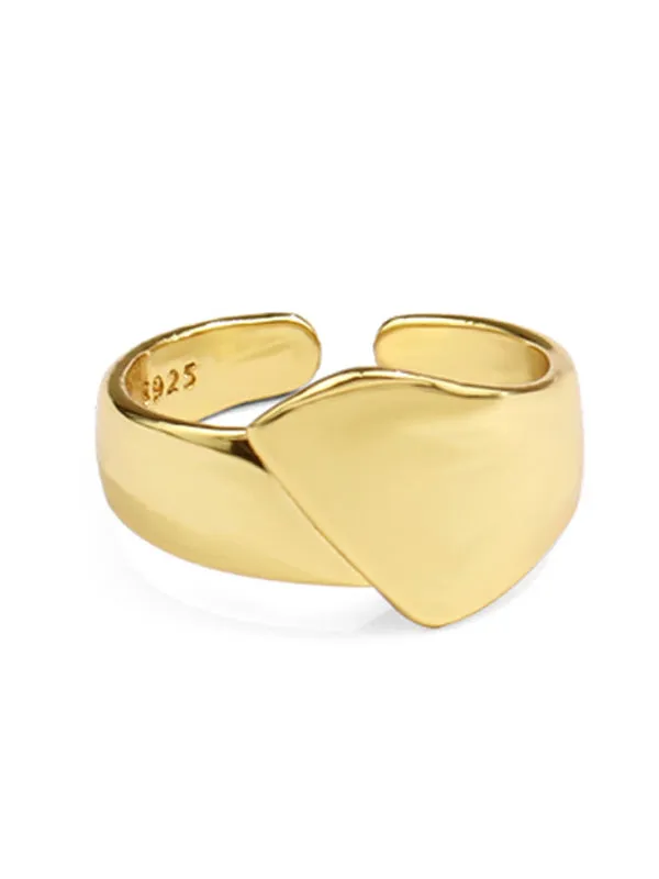 Geometric Irregularity Rings Accessories