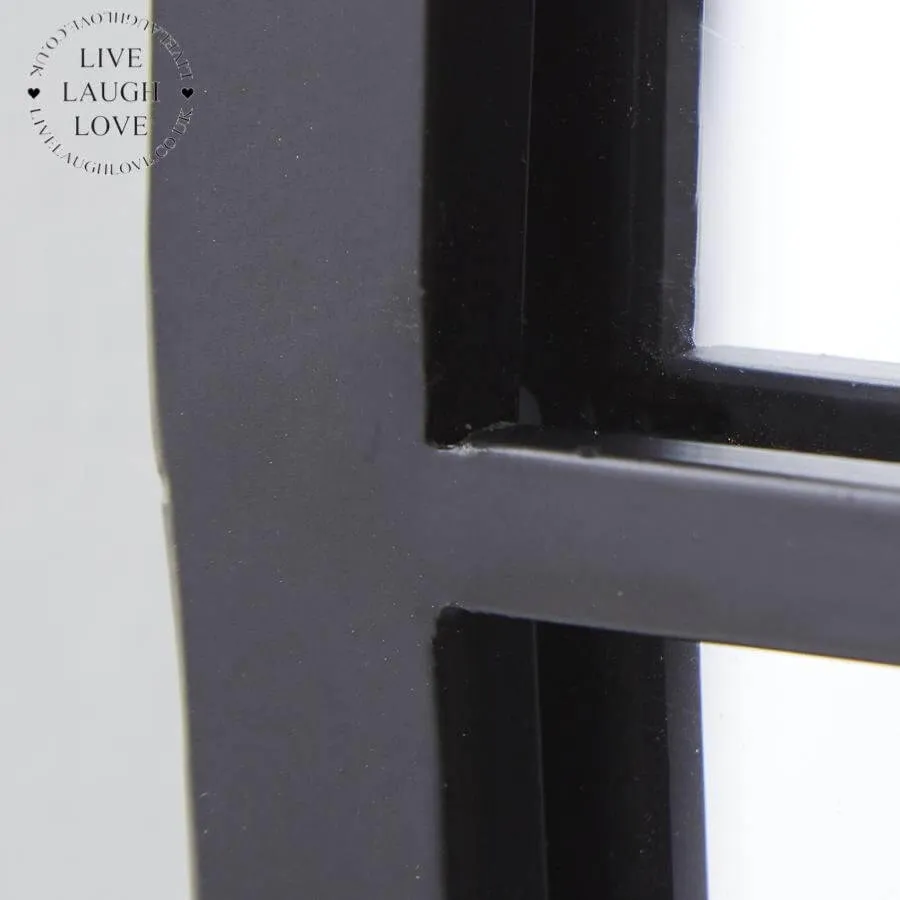 Giant Metal Arch Window Garden Mirror