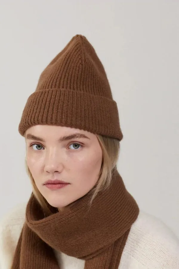 Knitted Scarf | Walnut
