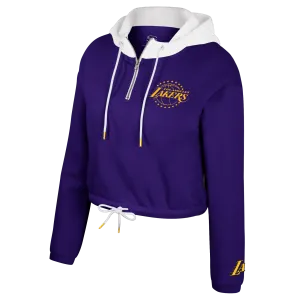 Lakers CE24 Women's Game Plan Quarter Zip Hoodie