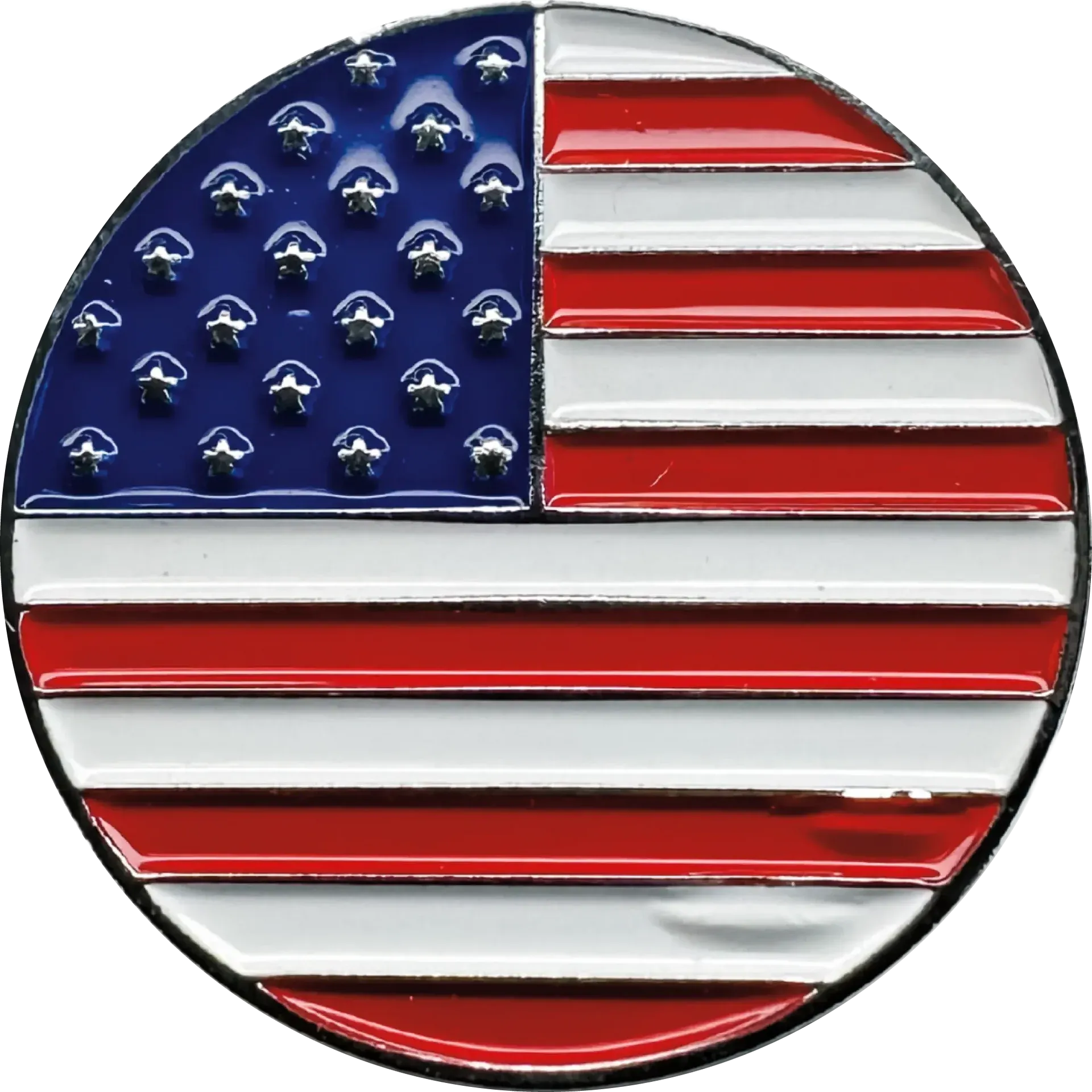 Magnetic Hat Pin - Flag
