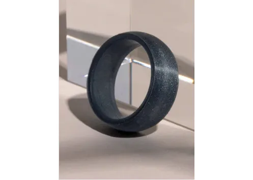 Men's Satin Silicone Ring