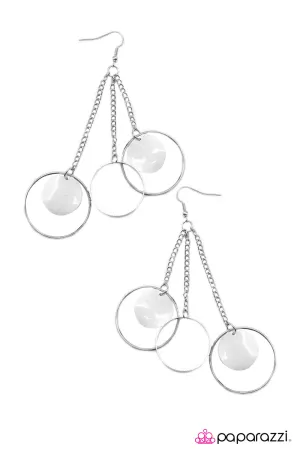 Open Door Jewelry - Dreaming Away Earrings - Paparazzi Accessories