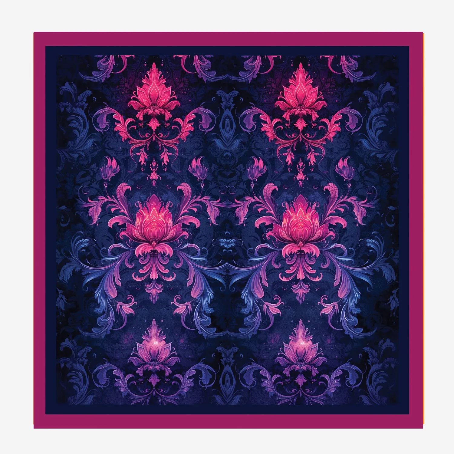 PAKISTAN BRAND POCKET SQUARE FOR MEN PREMIUM COLLECTION - WARSASI FLORAL