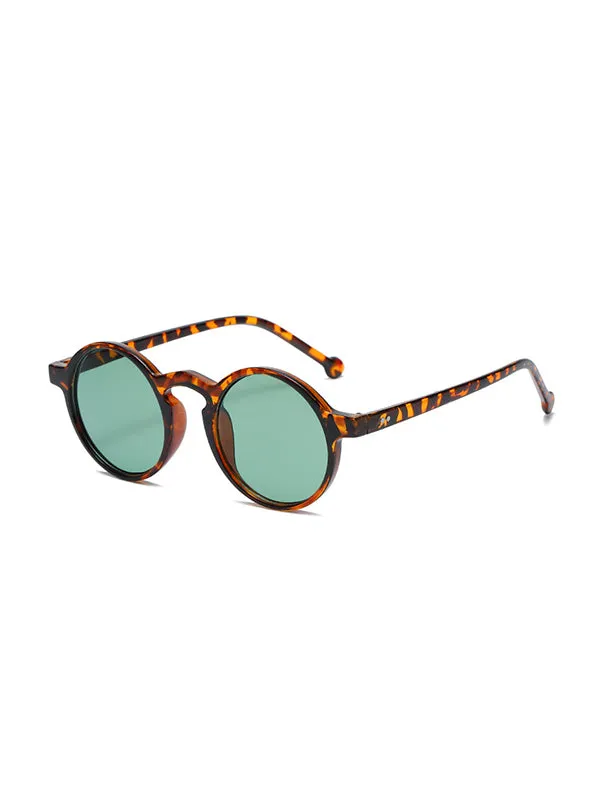 Round Cut Sun Protection Sunglasses Accessories