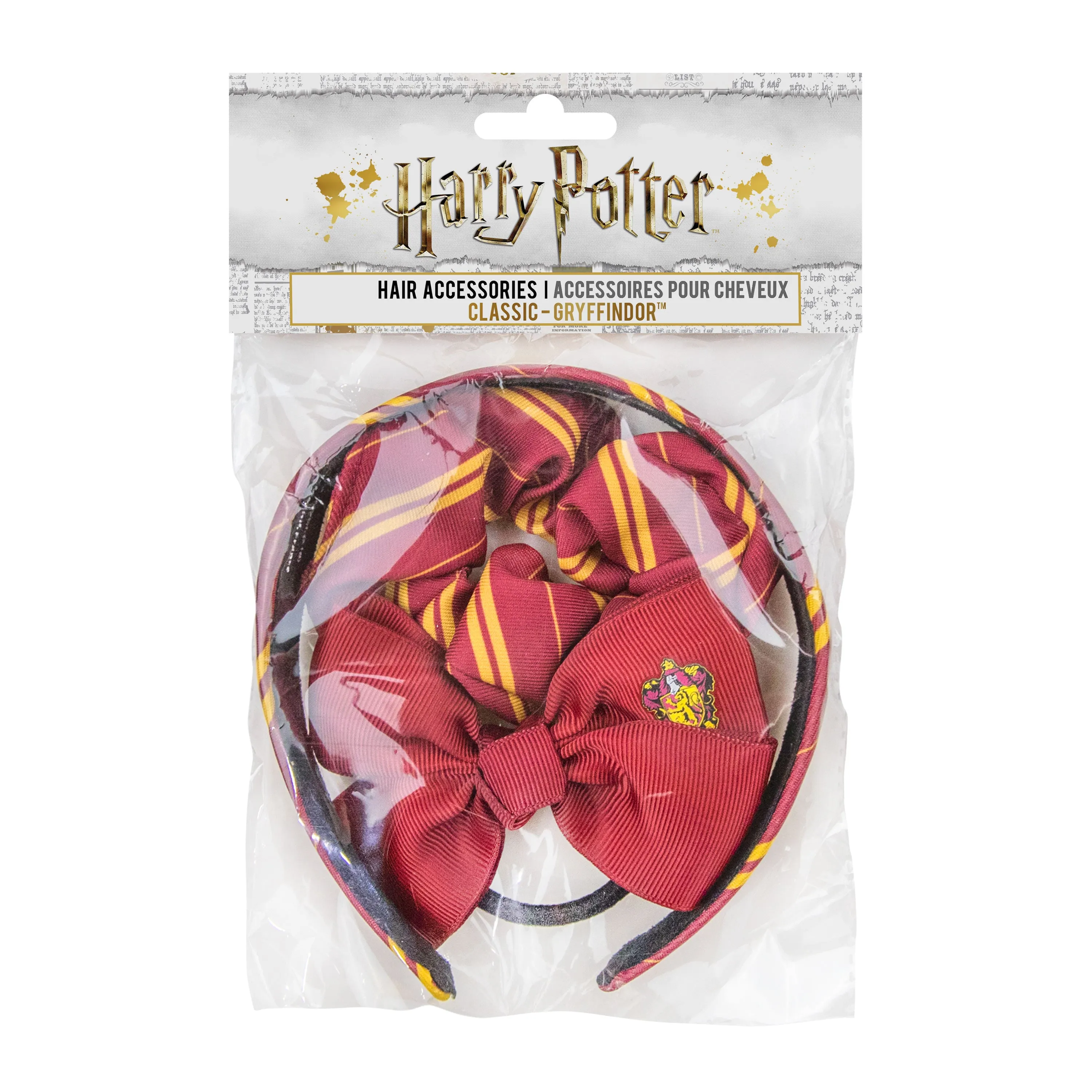 *Set of 3 Classic Gryffindor Hair Accessories