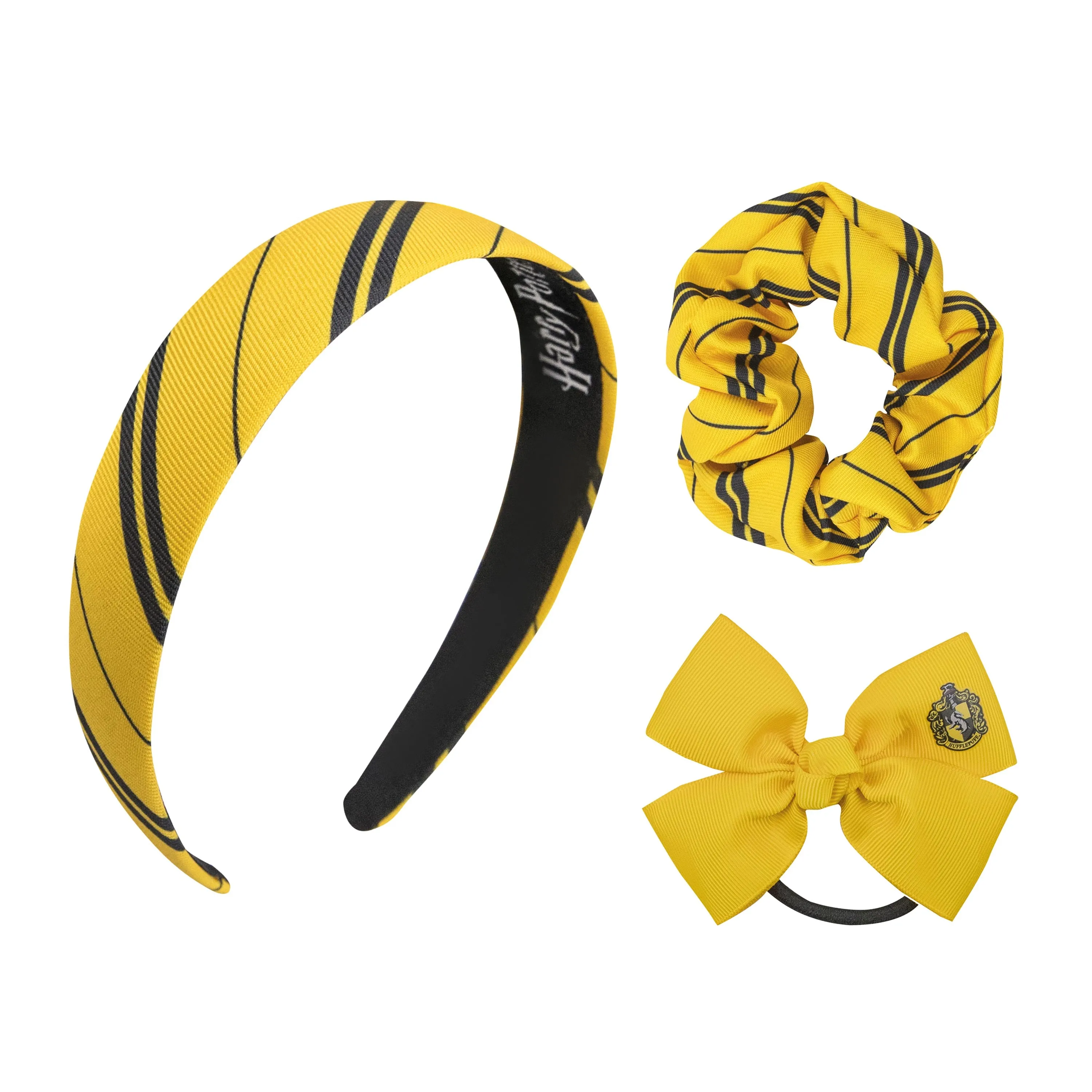 *Set of 3 Classic Hufflepuff Hair Accessories