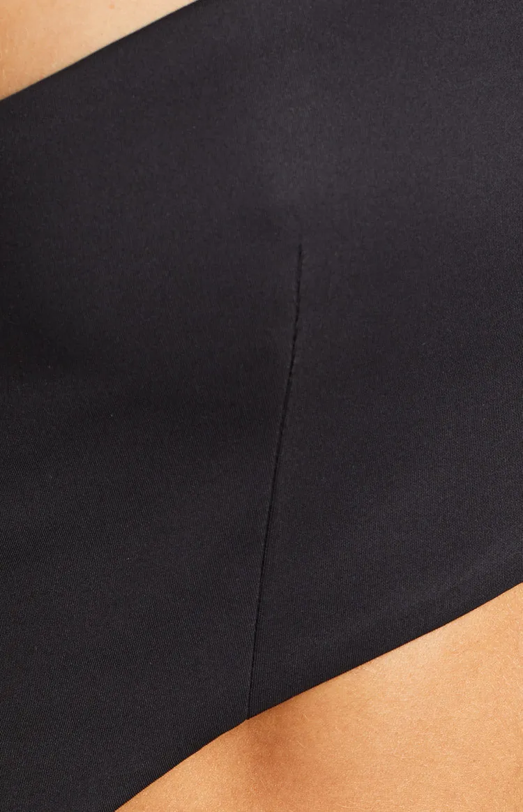 Simone Black Cut Out Maxi Dress