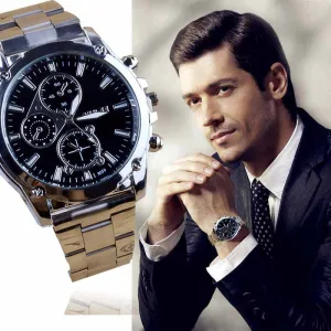 Stainless Steel Brand Machinery Sport Quartz Watch