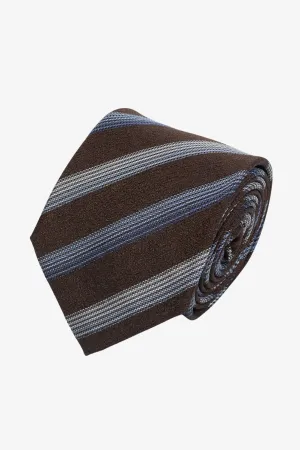 Tie - Silk moss stripe