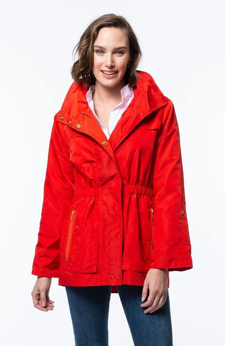 Tyler Boe Newport Rain Slicker Lava Red
