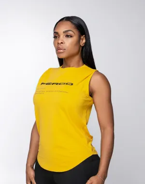 Women Fitted Sleeveless Tee