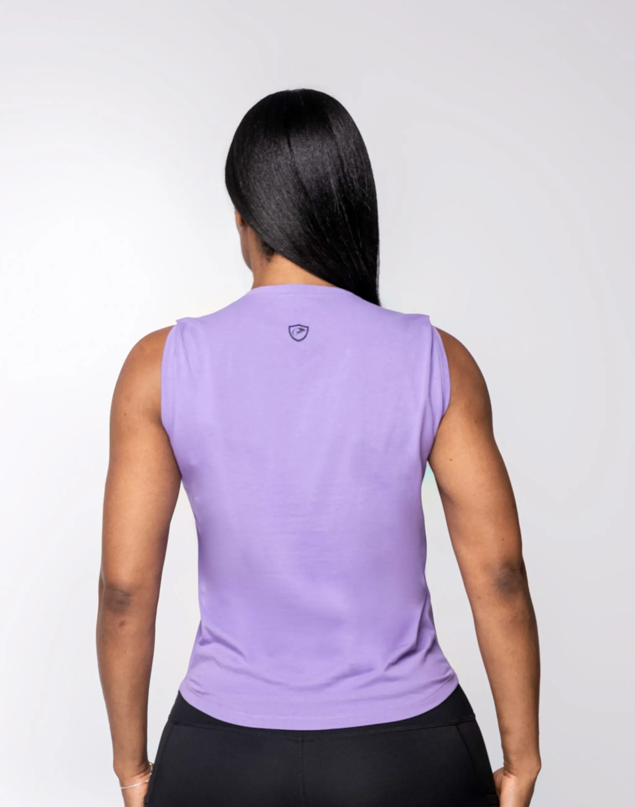 Women Fitted Sleeveless Tee